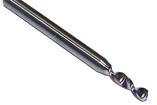 226-0921.400 Kyocera 2.34mm Carbide Drill 2 FLUTE .0921" Diameter .400" Flute 1.50" Length .1181" Shank 130° Point