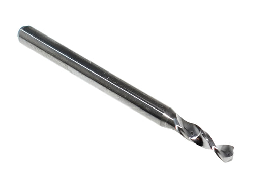 226-1000.400 Kyocera 2.54mm Carbide Drill 2 FLUTE 0.1000" Diameter 0.400" Flute 1.5" Length 0.1181" Shank 130° Point