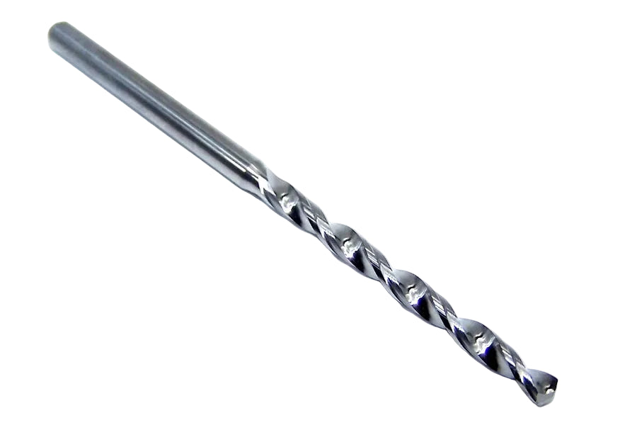 226-1043.1276 Kyocera 2.65mm Carbide Drill 2 FLUTE 0.1043" Diameter 0.1276" Flute 2.3622" Length 0.1181" Shank 130° Point