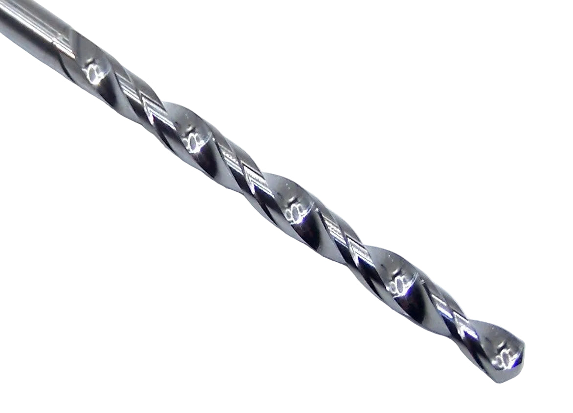226-1161.1417 Kyocera 2.95mm Carbide Drill 2 FLUTE 0.1161" Diameter 1.417" Flute 2.36" Length 0.1181" Shank 130° Point