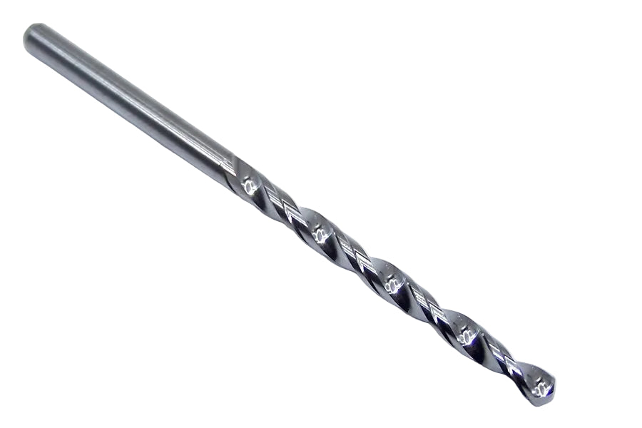 226-1161.1417 Kyocera 2.95mm Carbide Drill 2 FLUTE 0.1161" Diameter 1.417" Flute 2.36" Length 0.1181" Shank 130° Point