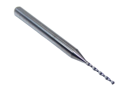 226L-0358.400 Kyocera 0.91mm Carbide Drill 2 Flute Left Hand 0.0358" Diameter 0.400" Flute 1.5" Length 0.1181" Shank 130° Point