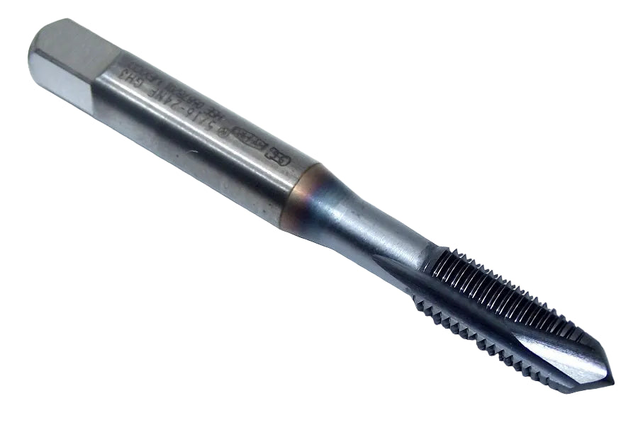 2831208 OSG 5/16-24 Plug Cut Tap 3 Flute H3 4P TiCN Coated HY-PRO Spiral Point