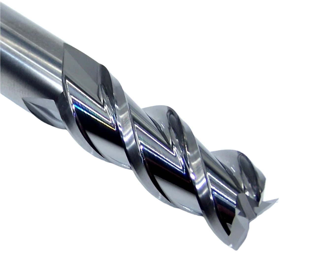 28593 YG1 1/2" Carbide 3 Flute End Mill ALU-POWER SQ for Aluminum .500" Diameter 1.25" Flute 3.00" OAL .500" Shank