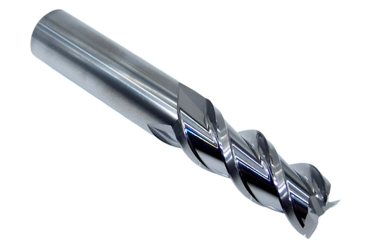 28593 YG1 1/2" Carbide 3 Flute End Mill ALU-POWER SQ for Aluminum .500" Diameter 1.25" Flute 3.00" OAL .500" Shank