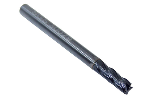 30029 Kyocera SGS 1/8" Carbide End Mill 4 Flute SQ AlTiN .1250" DIA .375" Flute 1.50 Length .125" Shank
