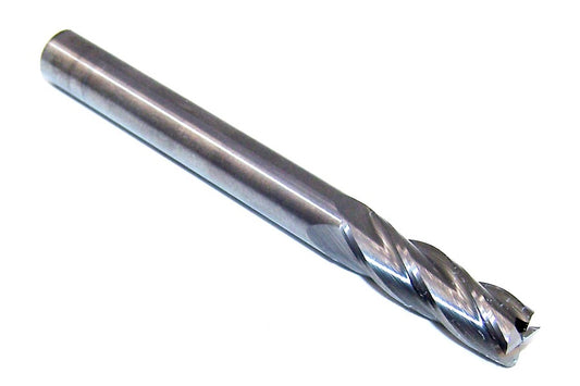 30131 Kyocera SGS 1/4" Carbide End Mill 4 Flute SQ .750"LOC General Purpose .2500" DIA