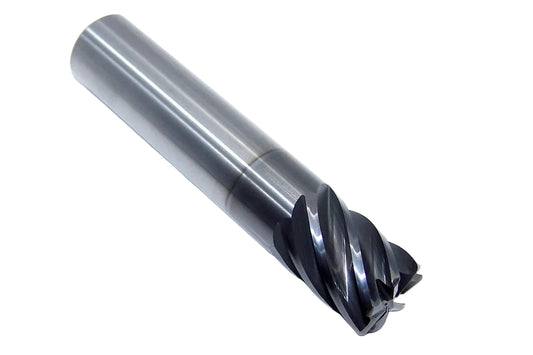 30237 Gorilla Mill 1/2" Carbide 7 Flute End Mill .030" Radius .500" Diameter .625" Flute 2.50" Length .500" Shank  GMS2 Coat