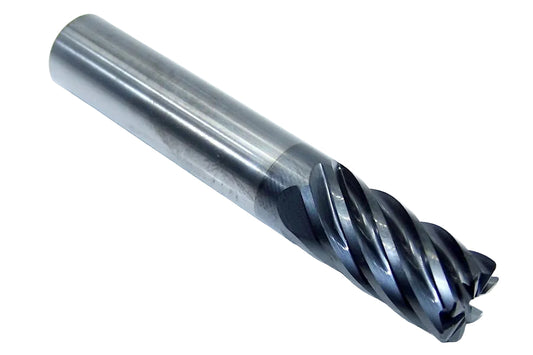30566 Dura-Mill 1/2" Carbide 7 Flute End Mill .030" Radius .500" Diameter 1.00" Flute 3.00" Length .500" Shank  AlCrN Coat WhisperKut