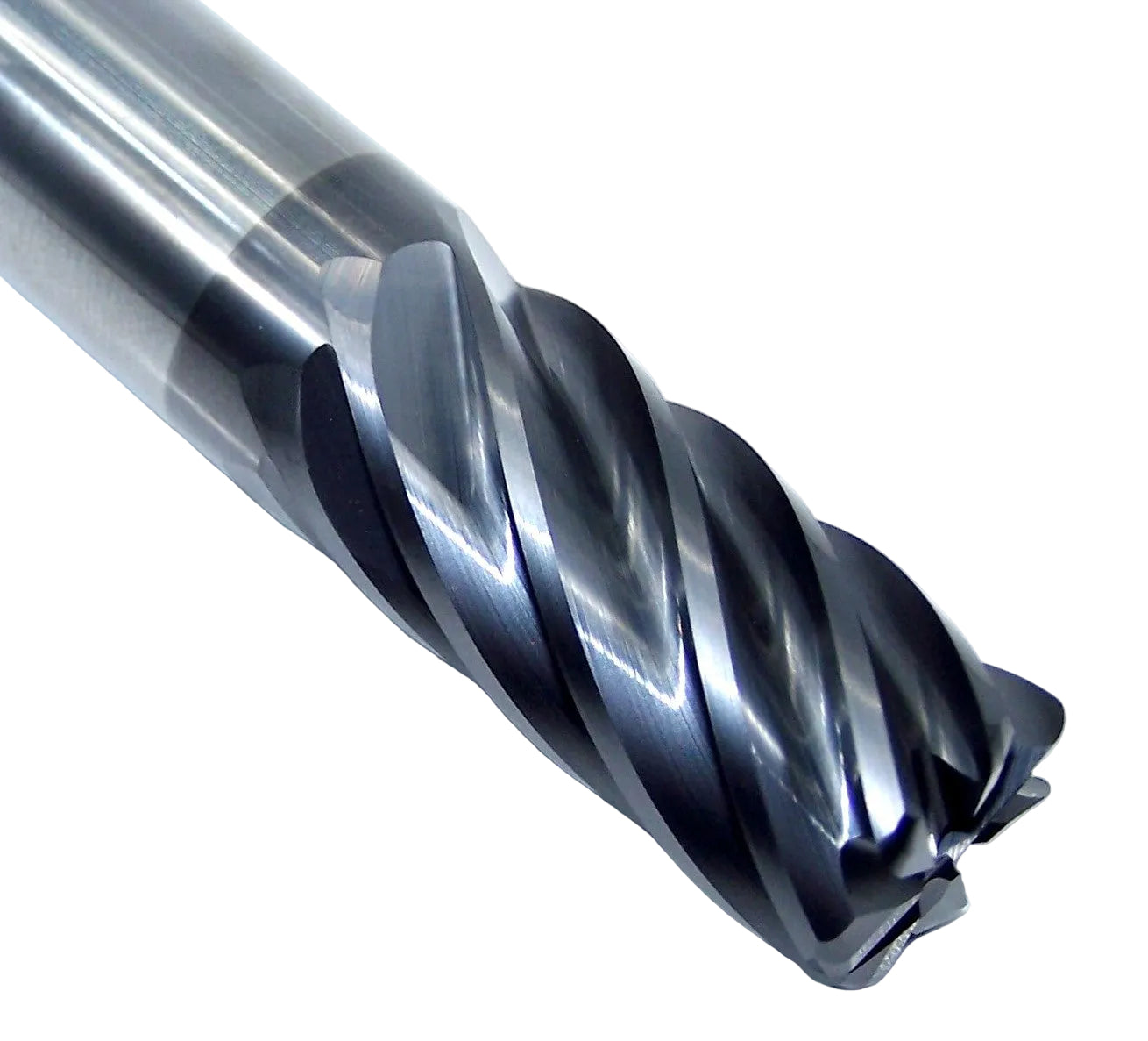 30601 Dura-Mill 5/8" Carbide 7 Flute End Mill .060" Radius .625" Diameter 1.25" Flute 3.25" Length .625" Shank  AlCrN Coat WhisperKut