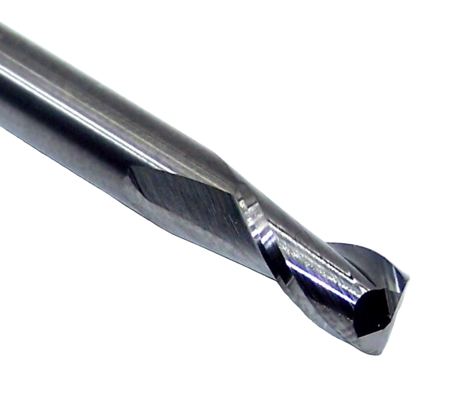31521 Kyocera SGS 3/16" Carbide 2 Flute End Mill Square .1875" Diameter .375" Flute  2.00" Length .1875" Shank Double Ended