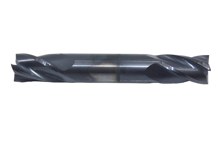 31929 IMCO 3/8" Carbide 4 Flute End Mill Square Double End .375" Diameter 0.5625" Flute 2.50" Length .375" Shank  AlTiN Coat truCORE/Spector