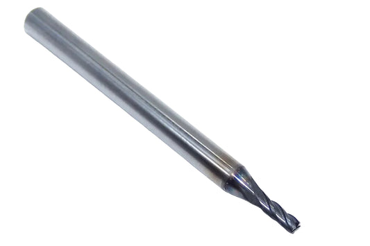 36040111 1/16" Carbide 4 Flute End Mill Square End SQ WXL Coating 0.0625" Diameter 0.1875" Flute 1.50" Length .125" Shank for Hard Metal (Copy)
