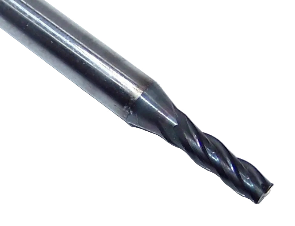 36040211 OSG 5/64" Carbide 4 Flute End Mill Square End SQ WXL Coating 0.0781" Diameter 0.250" Flute 1.50" Length .125" Shank for Hard Metal