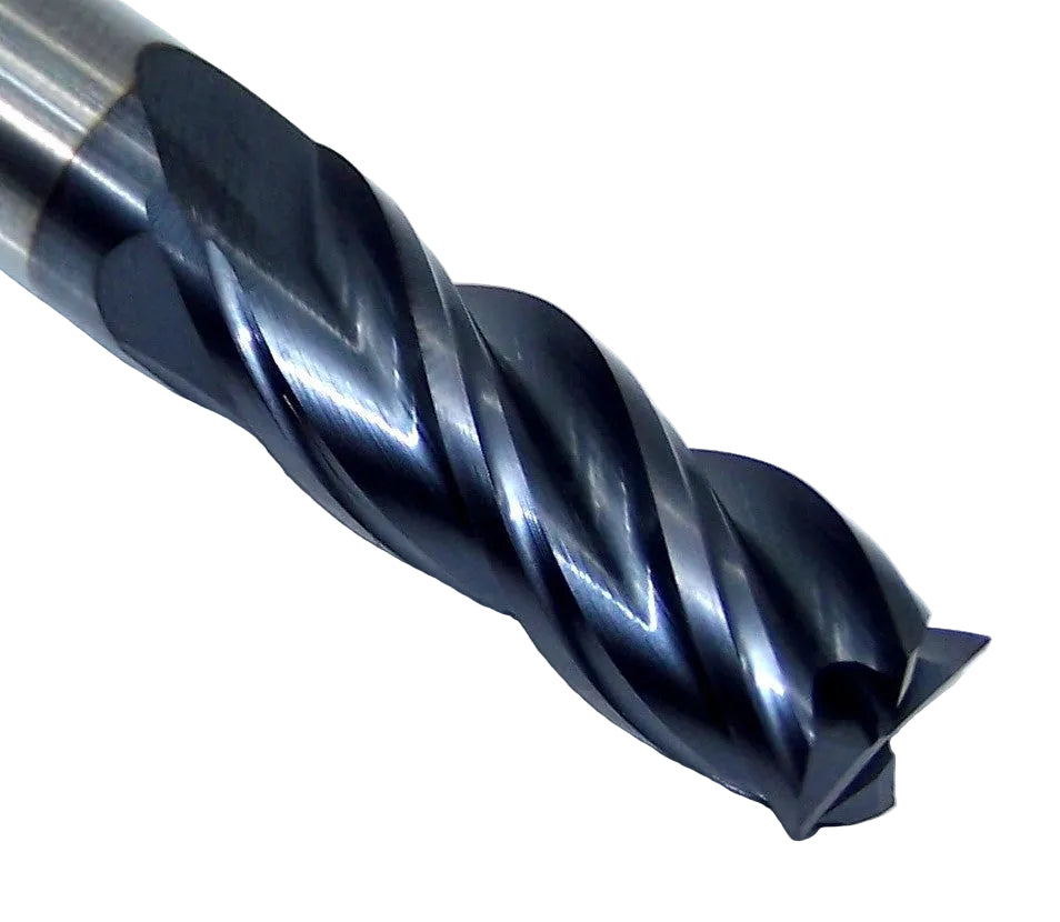 36120 Dura-Mill 3/8" Carbide 4 Flute End Mill Square .375" Diameter 1.00" Flute 2.50" Length .375" Shank  AlTiN Coat WhisperKut
