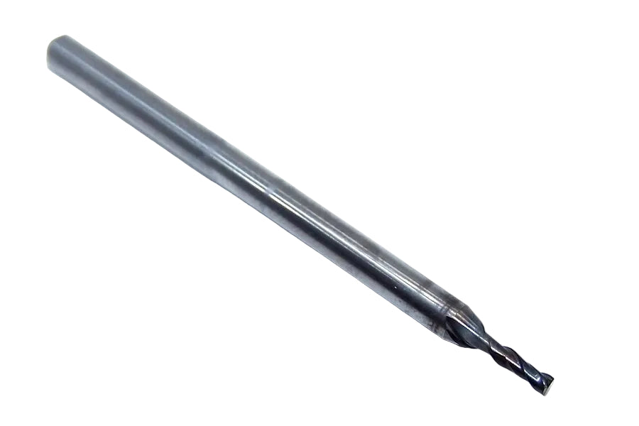 36210001 1/16" Carbide 2 Flute End Mill Square End SQ WXL Coating 0.0625" Diameter 0.1875" Flute 2.00" Length .125" Shank for Hard Metal