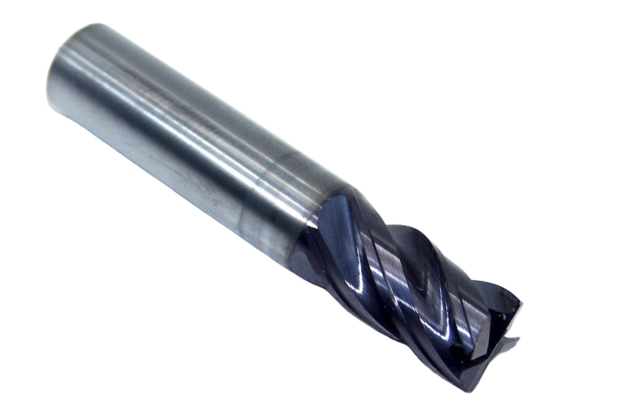 36513 Kyocera SGS 3/8" Carbide 4 Flute End Mill .020" Radius .375" Diameter .625" Flute 2.00" Length .375" Shank  Z-Carb