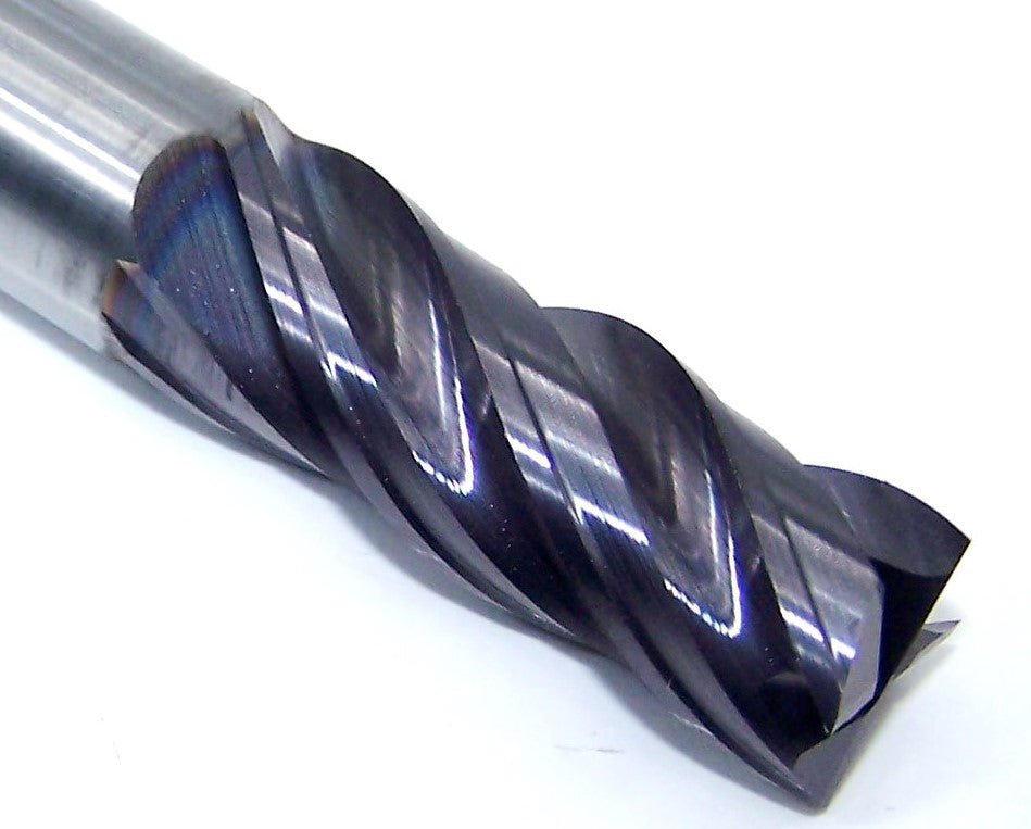 36597 Kyocera SGS 1/2" Carbide 4 Flute End Mill SQ .500" Diameter 1.25" Flute 3.25" Length ..500" Shank  Z-Carb