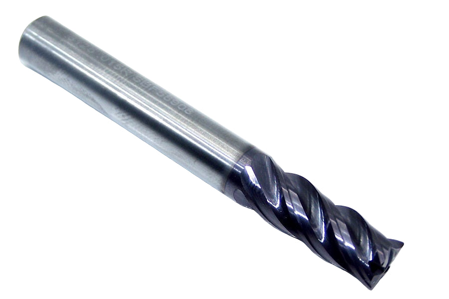 36724 Kyocera SGS 5/16" Carbide 4 Flute End Mill .015" Radius .3125" Diameter 0.813" Flute 2.50" Length .3125" Shank  Z-Carb AP