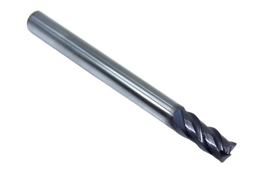36852 Kyocera SGS 3/16" Carbide 4 Flute End Mill .015" Radius TX Coated .1875" Diameter .4375" Flute 2.00" Length .1875" Shank  Z-Carb AP