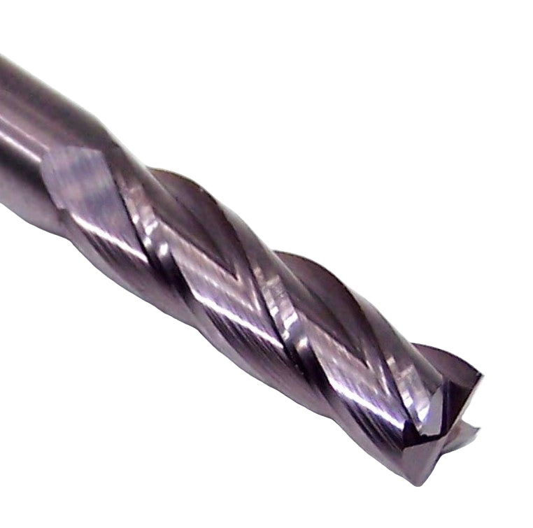 39023 Kyocera SGS 3/16" Carbide End Mill 4 Flute SQ TiCN Coated .1875" Diameter .625" Flute 2.00" Length .188" Shank