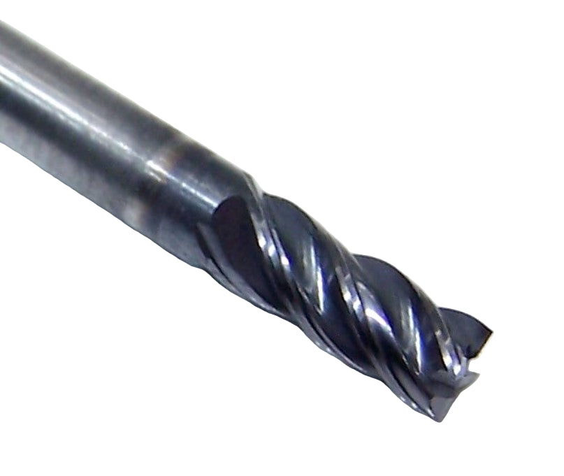 HPHV125S4025 KCPM15 Kennametal 1/8" Carbide 4 Flute End Mill HARVI™ I SQ .125" Diameter .250" Flute 1.50" Length .125" Shank 4047693