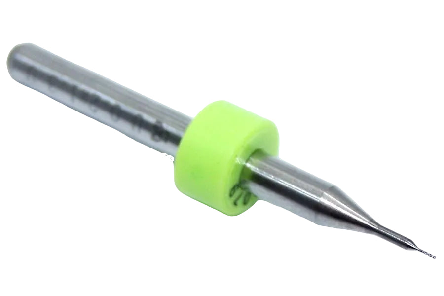 405.0079.050 Kyocera 0.20mm Carbide 2 Flute Pilot Drill PCB Type .0079" Diameter .050" Flute 1.50" Length .125" Shank