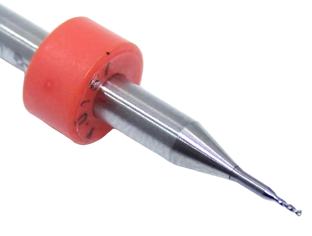 405.0157.075 Kyocera 0.40mm Carbide 2 Flute Pilot Drill PCB Typce .0145" Diameter .075" Flute 1.50" Length .125" Shank