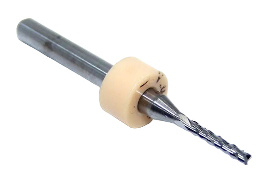 4100.0591.315 Kyocera 1.50mm Carbide Diamond-Cut Router Burr Fishtail .0591" Diameter .315" Flute 1.50" Flute .125" shank