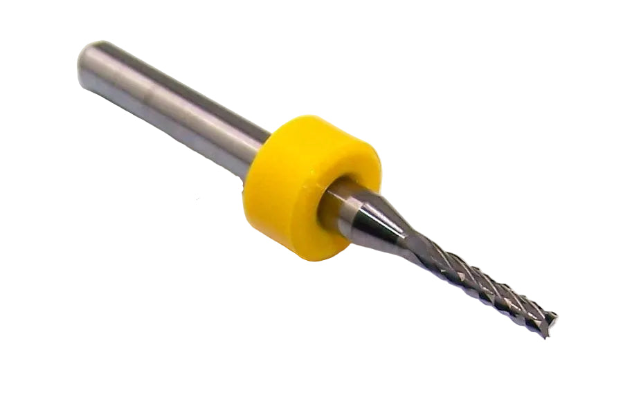 4150Q0630.276A1 Kyocera 1.60mm Diamond-Cut Carbide Router Burr Fishtail .0630" Diameter .276" Flute 1.50" Length .125" Shank