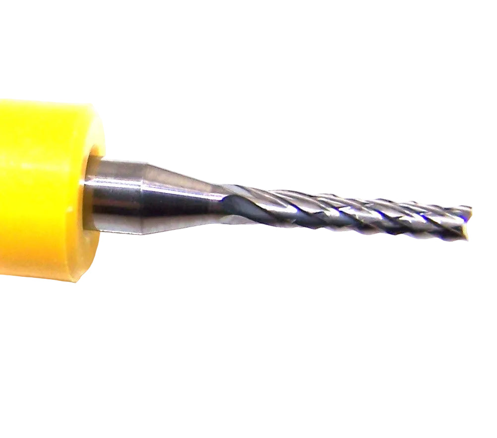 4150Q0630.276A1 Kyocera 1.60mm Diamond-Cut Carbide Router Burr Fishtail .0630" Diameter .276" Flute 1.50" Length .125" Shank