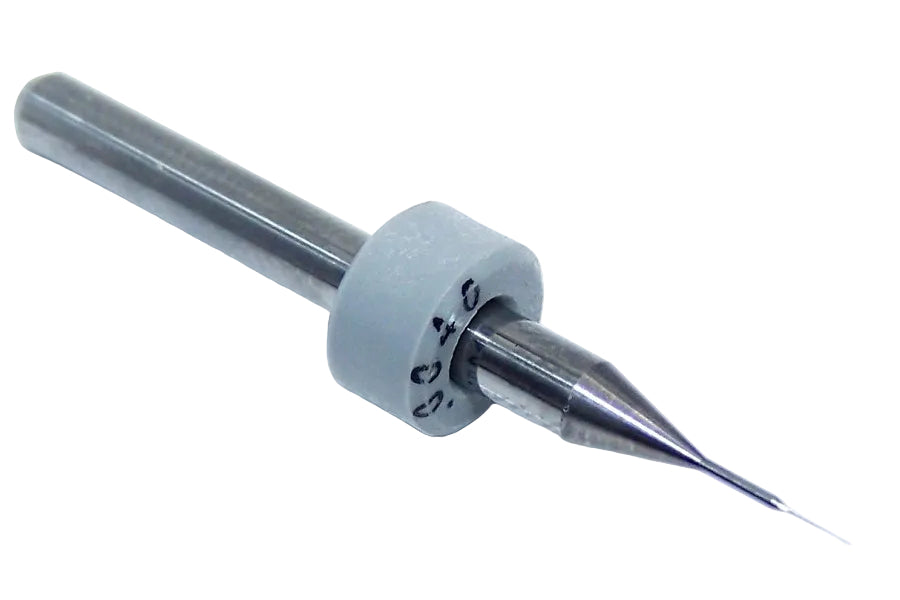 421.0040.095G Kyocera 0.10mm Carbide 2 Flute Drill PCB Undercut Hybrid .0040" Diameter .095" Flute 1.50" Length .125" Shank