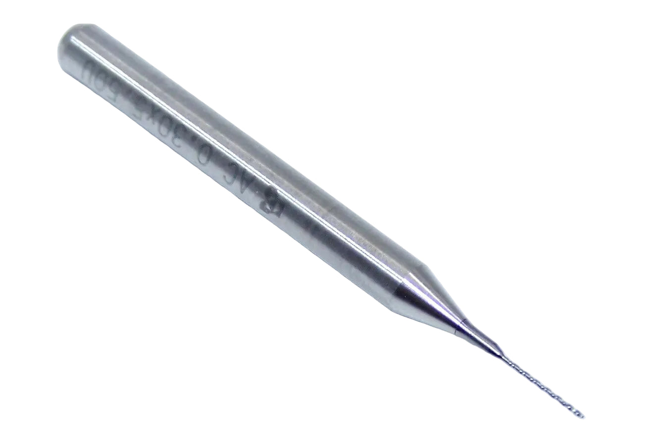 430-0118.217EC Kyocera 0.30.mm Carbide 2 Flute Drill PCB Undercut Hybrid .0118" Diameter .217" Flute 1.50" Length .125" Shank (pack of 10)
