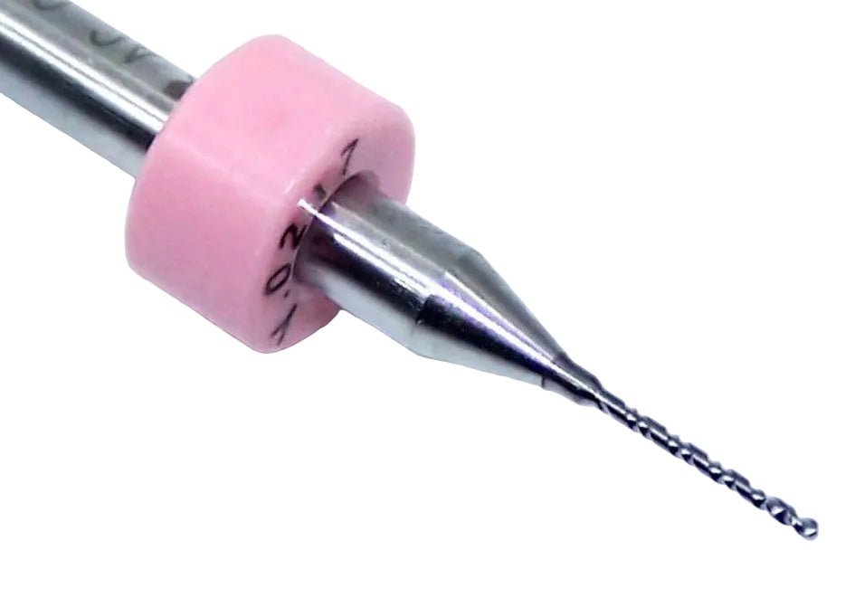 430.0217.276 Kyocera 0.55mm Carbide 2 Flute Drill PCB Undercut Hybrid .0217" Diameter .276" Flute 1.50" Length .125" Shank