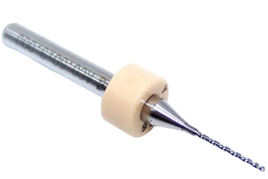 430.0236.354 Kyocera 0.60mm Carbide 2 Flute Drill PCB Undercut Hybrid .0236" Diameter .354" Flute 1.50" Length .125" Shank