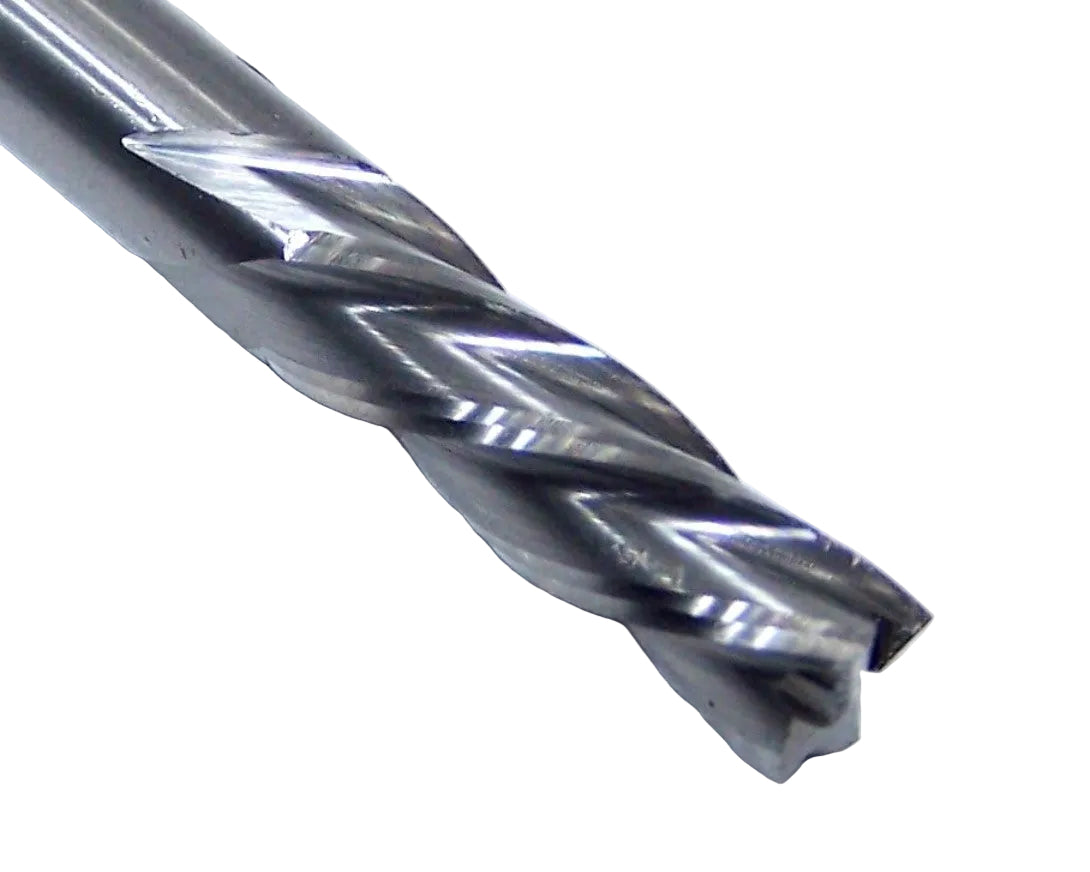 447-2500 OSG 1/4" Carbide 4 Flute Down Cut Router End Mill .250" Diameter 0.750" Flute 2.50" Length .250" Shank