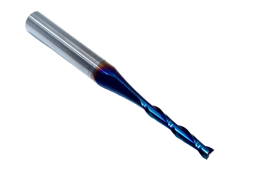 46125-K Amana Tool 1/8" Carbide 2 Flute Up-Cut Router Spectra Coated .1250" Diameter .8125" Flute 2.50" Length .250" Shank