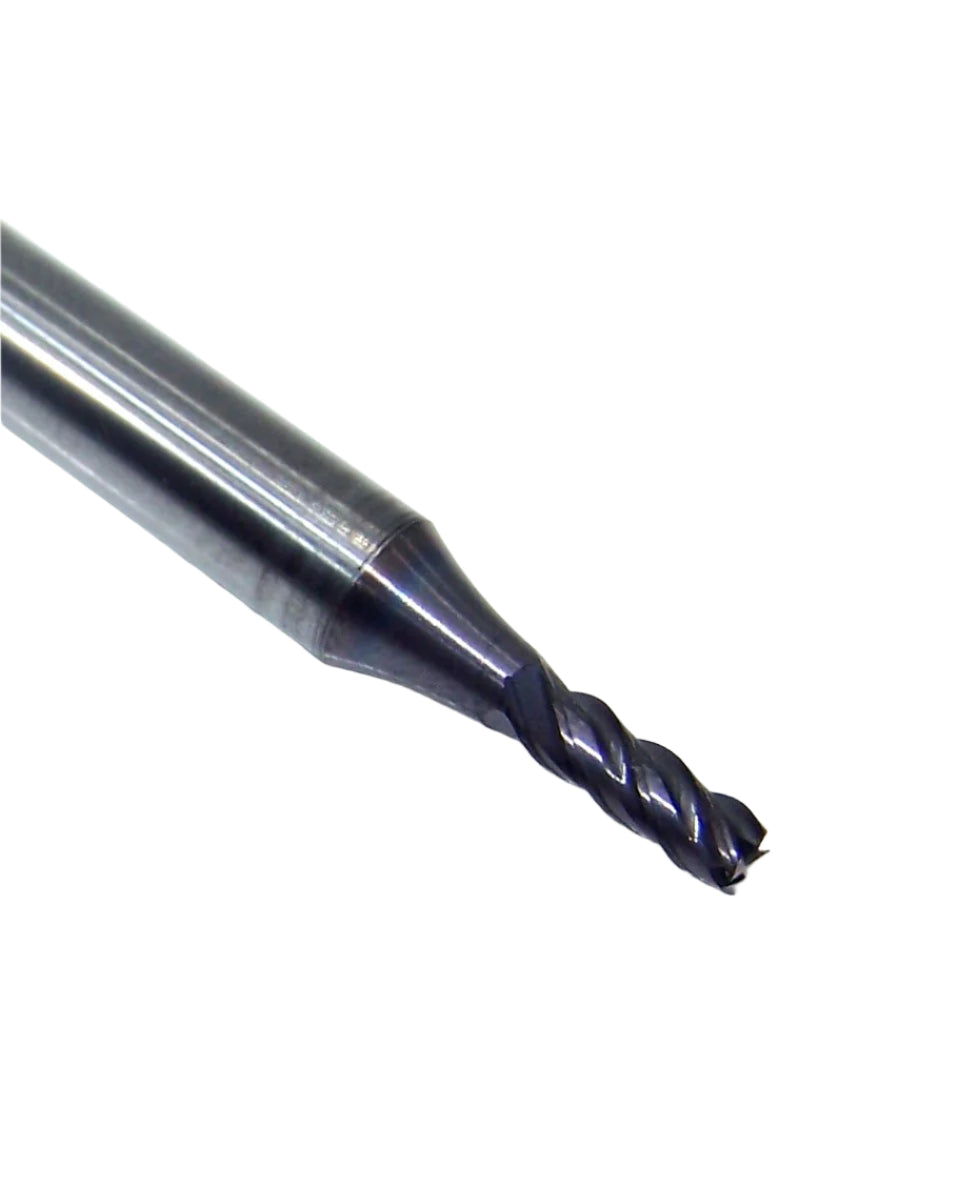 46357 Kyocera SGS 3.00mm Carbide 4 Flute End Mill Square .1181" Diameter .315" Flute 2.24" Length .236" Shank  Z-Carb ZAP
