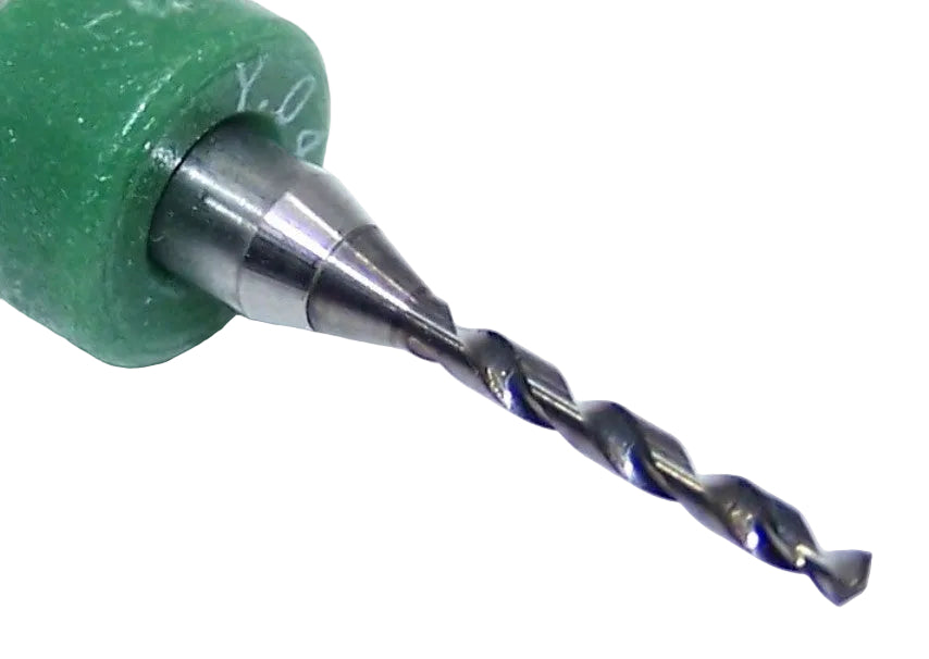 475.0472.400 Kyocera 1.20mm Carbide 2 Flute Drill PCB Type Undercut .0472" Diameter .400" Flute 1.50" Length .125" Shank