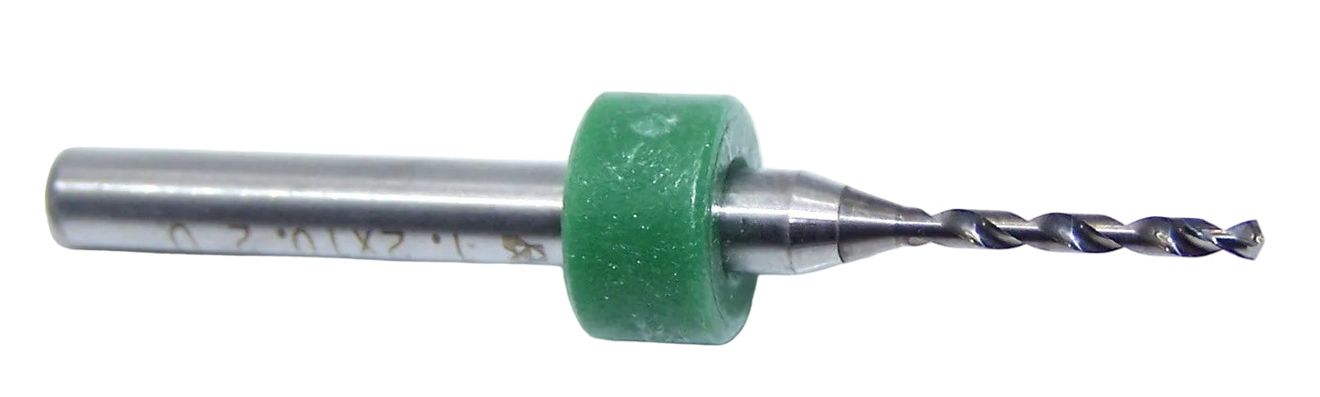 475.0472.400 Kyocera 1.20mm Carbide 2 Flute Drill PCB Type Undercut .0472" Diameter .400" Flute 1.50" Length .125" Shank