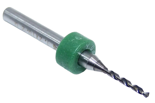 475.0472.400 Kyocera 1.20mm Carbide 2 Flute Drill PCB Type Undercut .0472" Diameter .400" Flute 1.50" Length .125" Shank