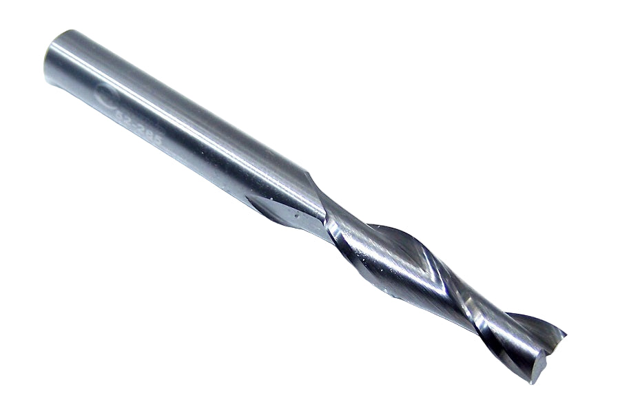 52-285 Onsrud 1/4" Carbide 2 Flute Up Cut Router End Mill .250" Diameter 1.00" Flute 2.50" Length .250" Shank