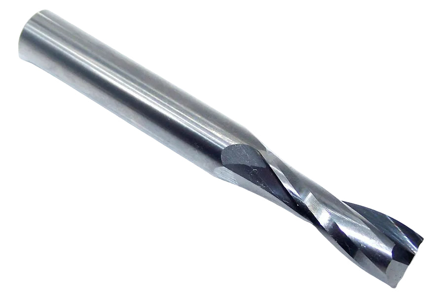 52-709 Onsrud Carbide 2 Flute Router End Mill High Helix .375" Diameter 1.00" Flute 3.00" OAL .375" Shank for Soft Plastic and Wood