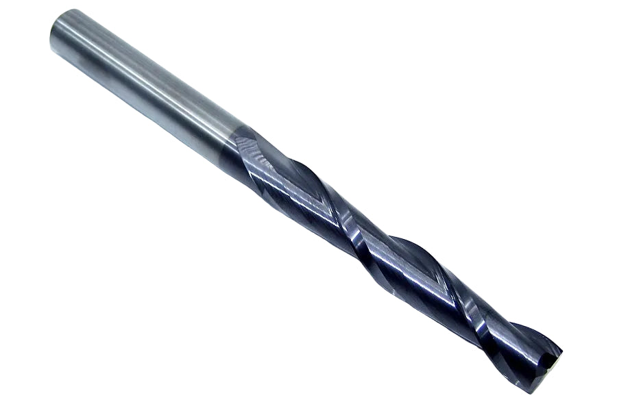 54593TF YG1 1/2" Carbide 2 Flute End Mill SQ Long AlTiN  .500" Diameter 3.00" Flute  6.00" Length .500" Shank