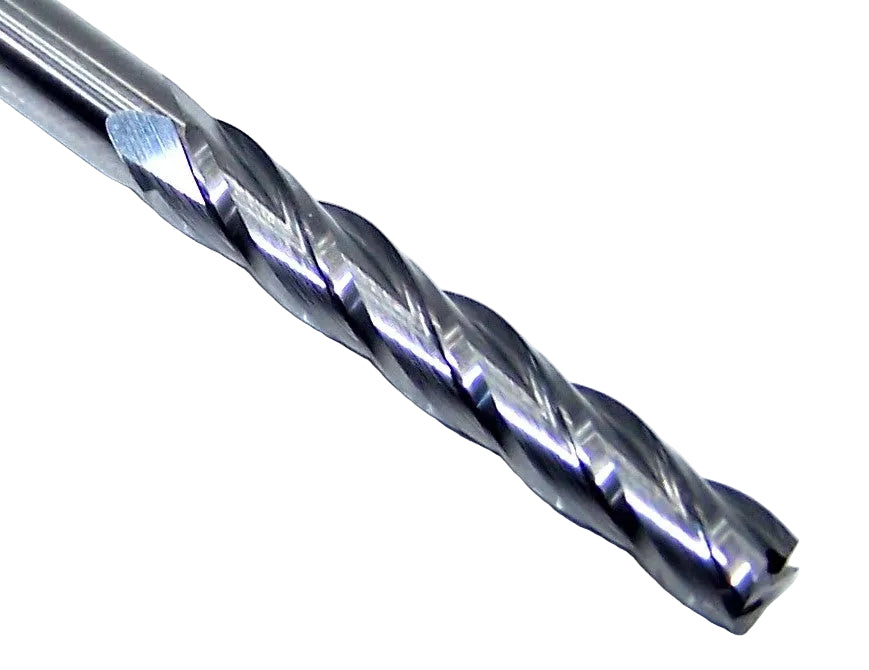55565 YG1 3/16" Carbide 4 Flute End Mill SQ Long .1875" Diameter 1.125" Flute  3.00" Length .1875" Shank