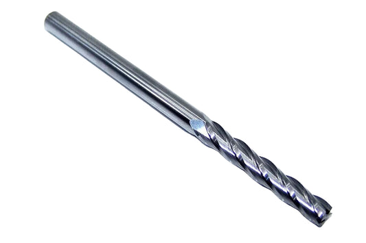 55565 YG1 3/16" Carbide 4 Flute End Mill SQ Long .1875" Diameter 1.125" Flute  3.00" Length .1875" Shank