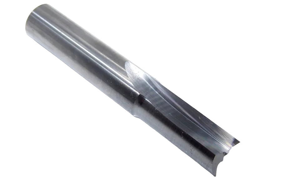 56-360 Onsrud 1/2" Carbide 2 Flute Straight Flute Up Cut Router .500" Diameter 1.125" Flute 3.00" Length .500" Shank