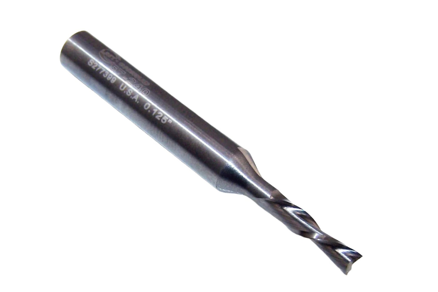 57-240 Onsrud 1/8" Carbide Down Cut Router 2 Flute .1250" Diameter 0.5000" Flute 2.00" Length .250" Shank