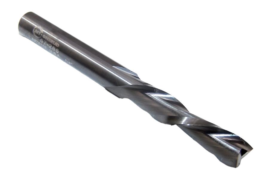 57-285 Onsrud 1/4" Carbide Down Cut Router 2 Flute .250" Diameter 1.2500" Flute