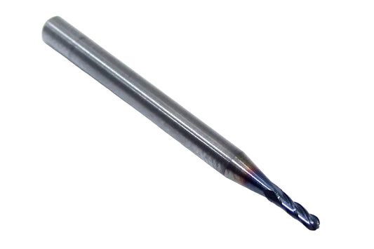 4BN0062IR019A KC633M Kennametal 1/16" Carbide 4 Flute End Mill Ball End .0625" Diameter .1875" Flute 1.50" Length .125" Shank 5824501